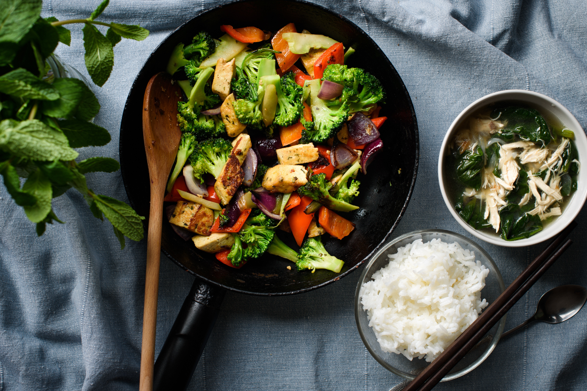 Plant Based Tofu Bowl